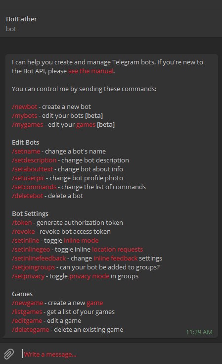 آموزش ساخت ربات تلگرام فروشگاه ساز کاموا